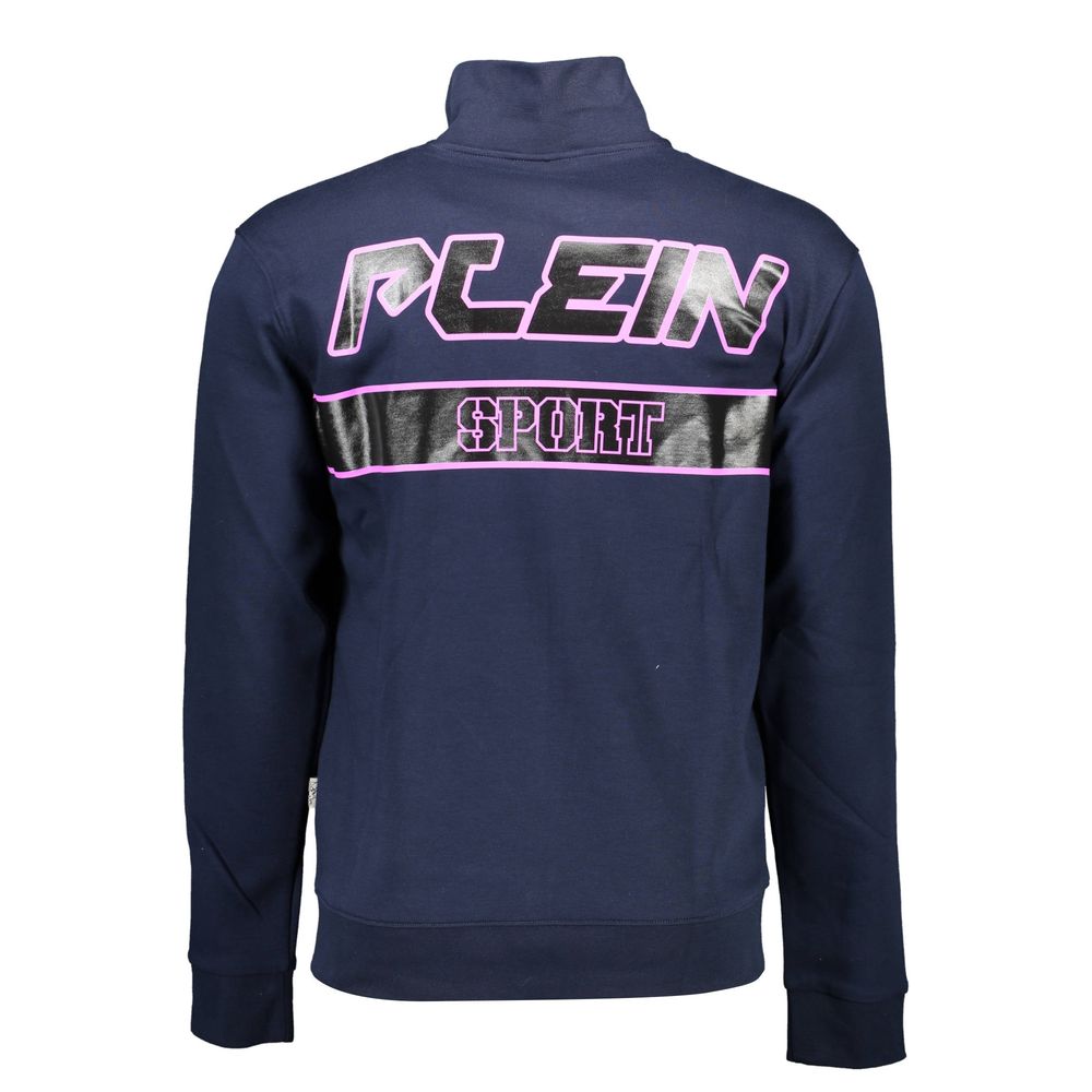 Plein Sport Blue Cotton Men's Sweatshirt