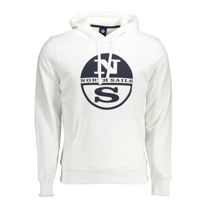 North Sails Bianco Cotton Men's Sweatshirt