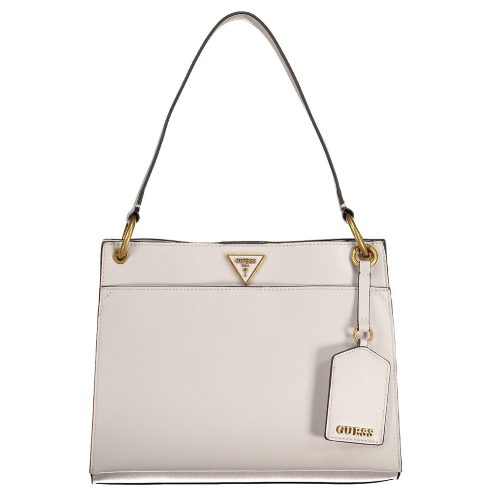 Guess Jeans Grigio Polyurethane Women Handbag