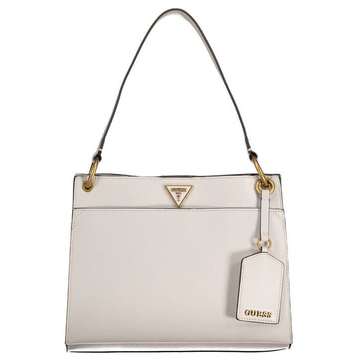 Guess Jeans Grigio Polyurethane Women Handbag