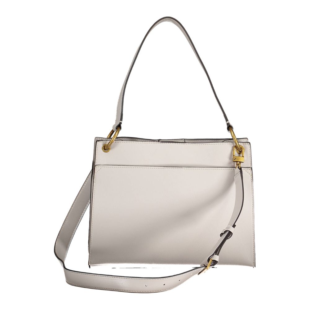 Guess Jeans Grigio Polyurethane Women Handbag