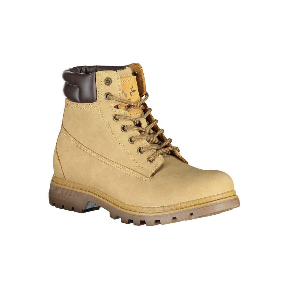 Carrera Beige Polyurethane Women Ankle Boot
