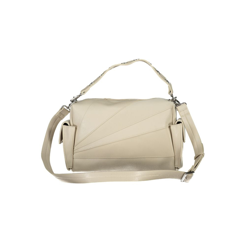 Desigual Beige Polyurethane Women Handbag