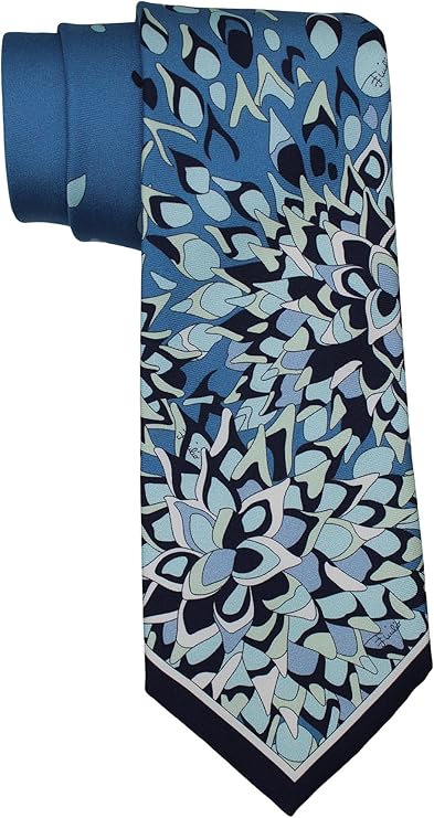 Emilio pucci Tapestry Evolving Artistic Tie