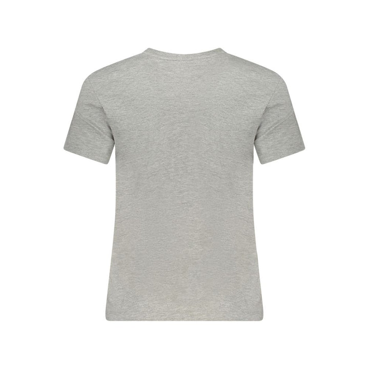 Guess Jeans Grey Organic Cotton Women T-Shirt