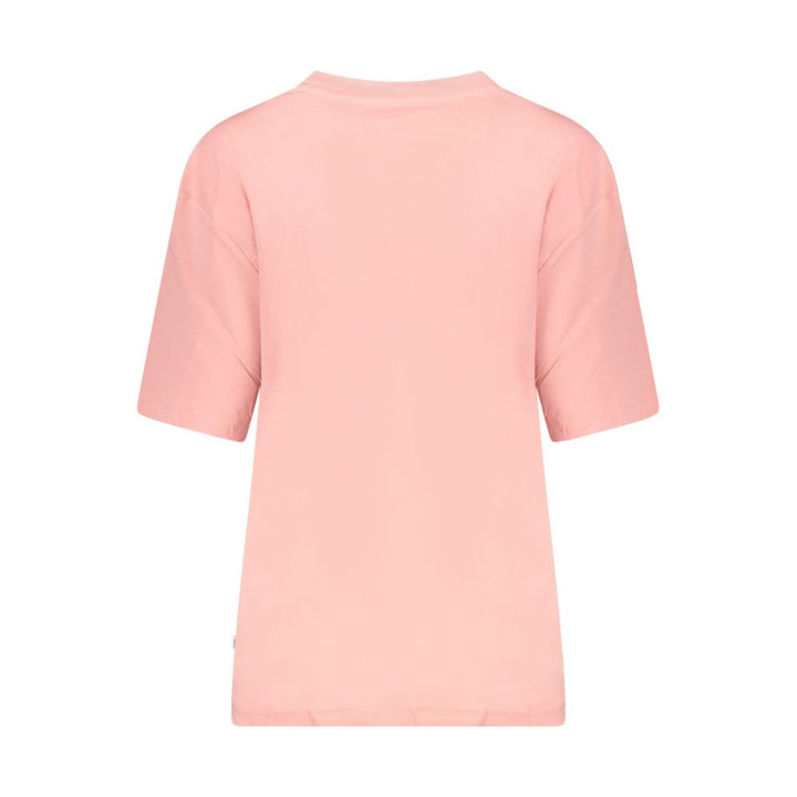 Guess Jeans Pink Organic Cotton Women T-Shirt