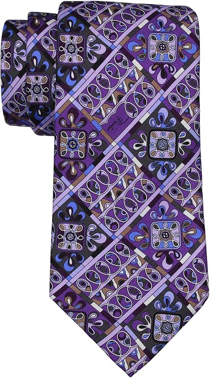 Emilio pucci Purple Patch Art Tie