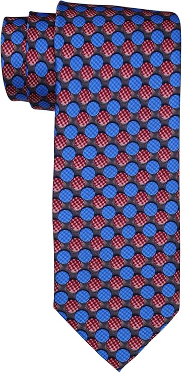 Dolcepunta 7 Fold Multicolored Geometric Printed Tie