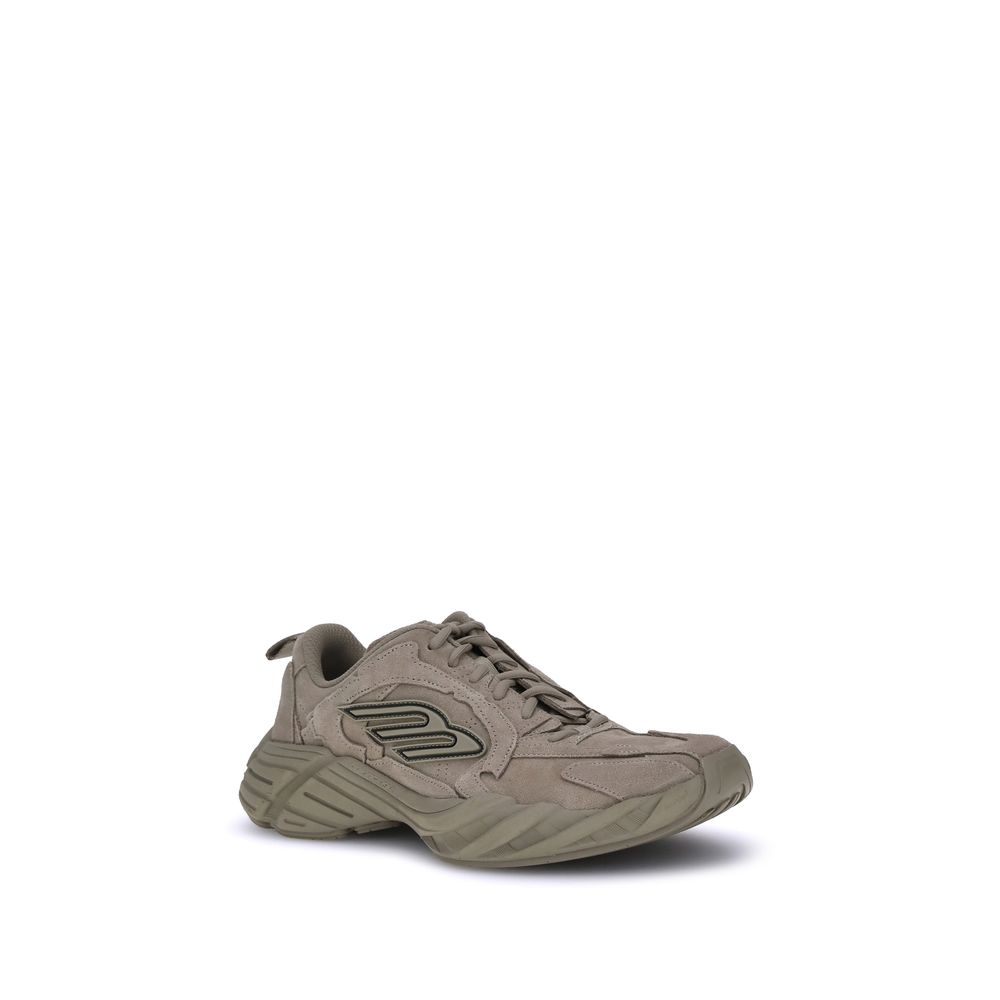 Balenciaga Beige Polyester Athletic Sneakers