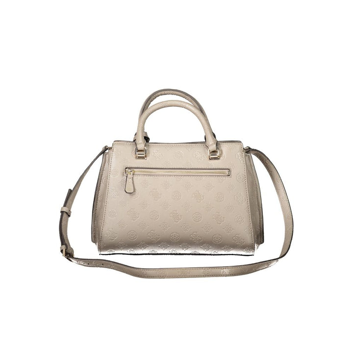 Guess Jeans Beige Polyurethane Women Handbag