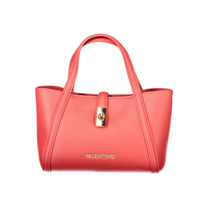 Mario Valentino Red Polyurethane Women Handbag