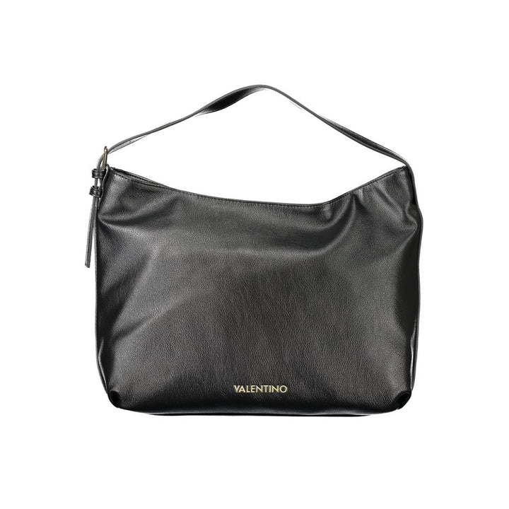 Mario Valentino Black Polyurethane Women Handbag