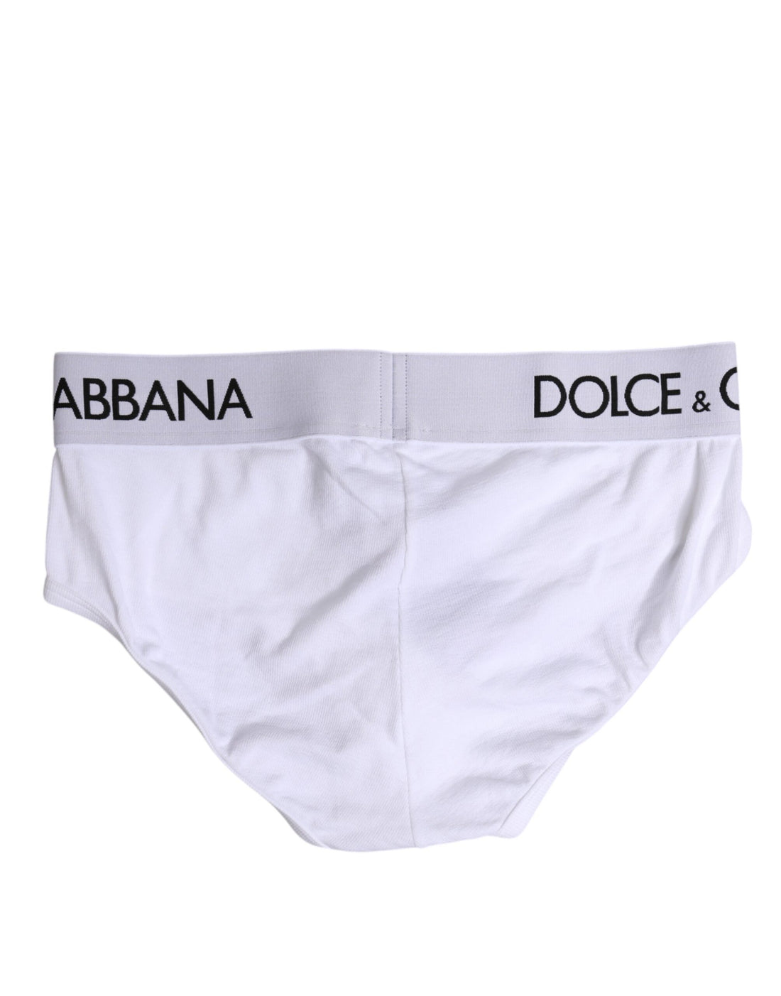 Dolce & Gabbana White Cotton Stretch Regular Brief Underwear