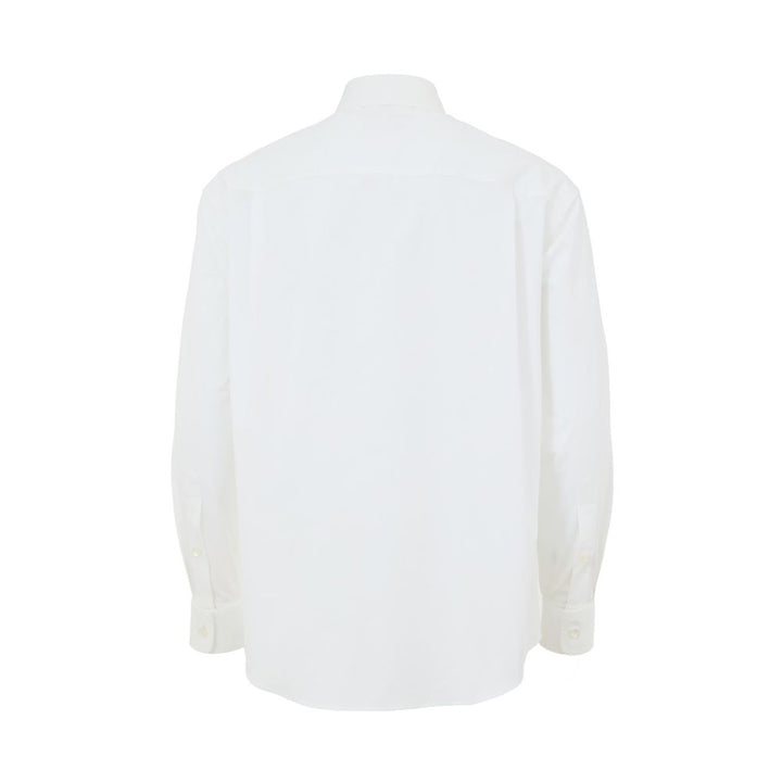 Gucci White Cotton Dress Shirt