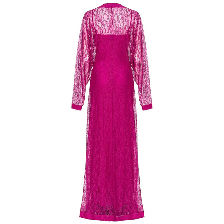 PINKO Purple Nylon Dress