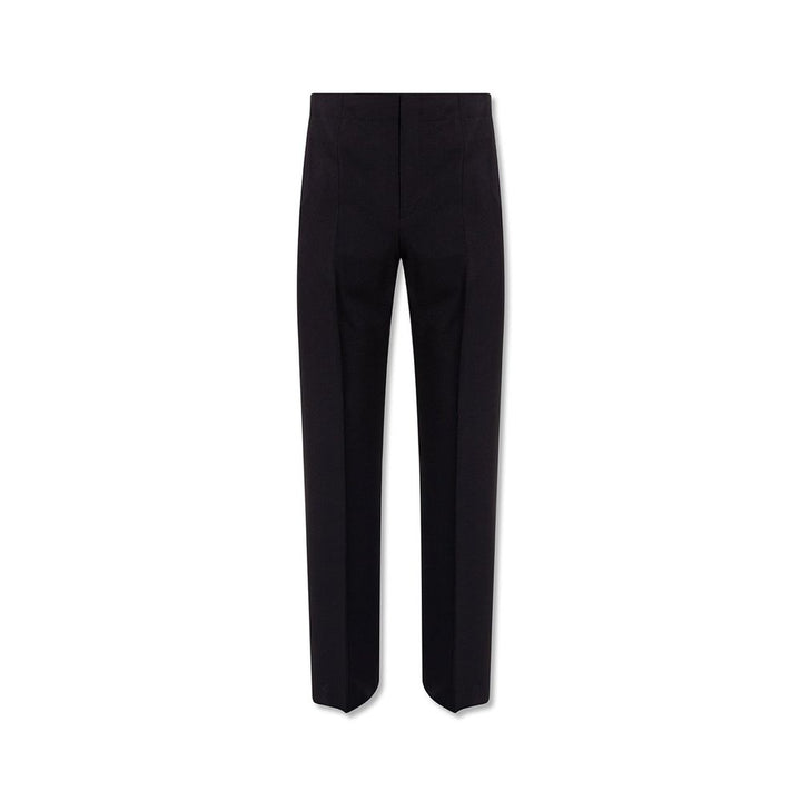 Salvatore Ferragamo Cotton And Silk Pants