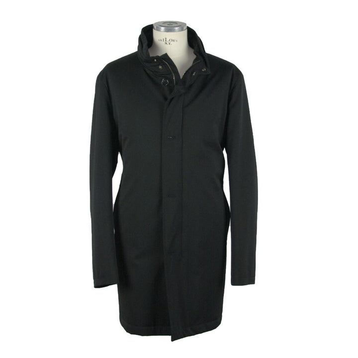 Made in Italy Black Wool Jacket