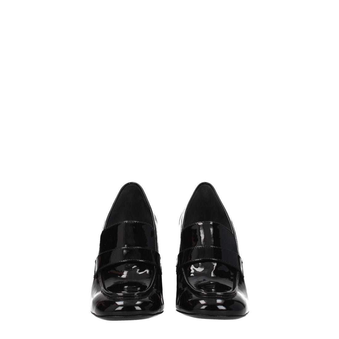 Stuart Weitzman Black Leather Broch