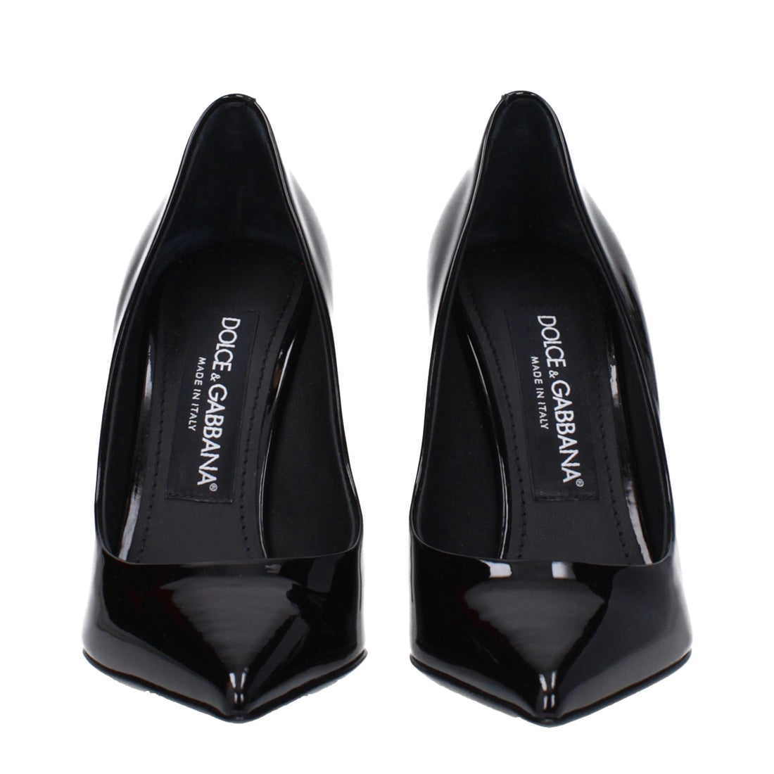 Dolce & Gabbana Black Leather Broch