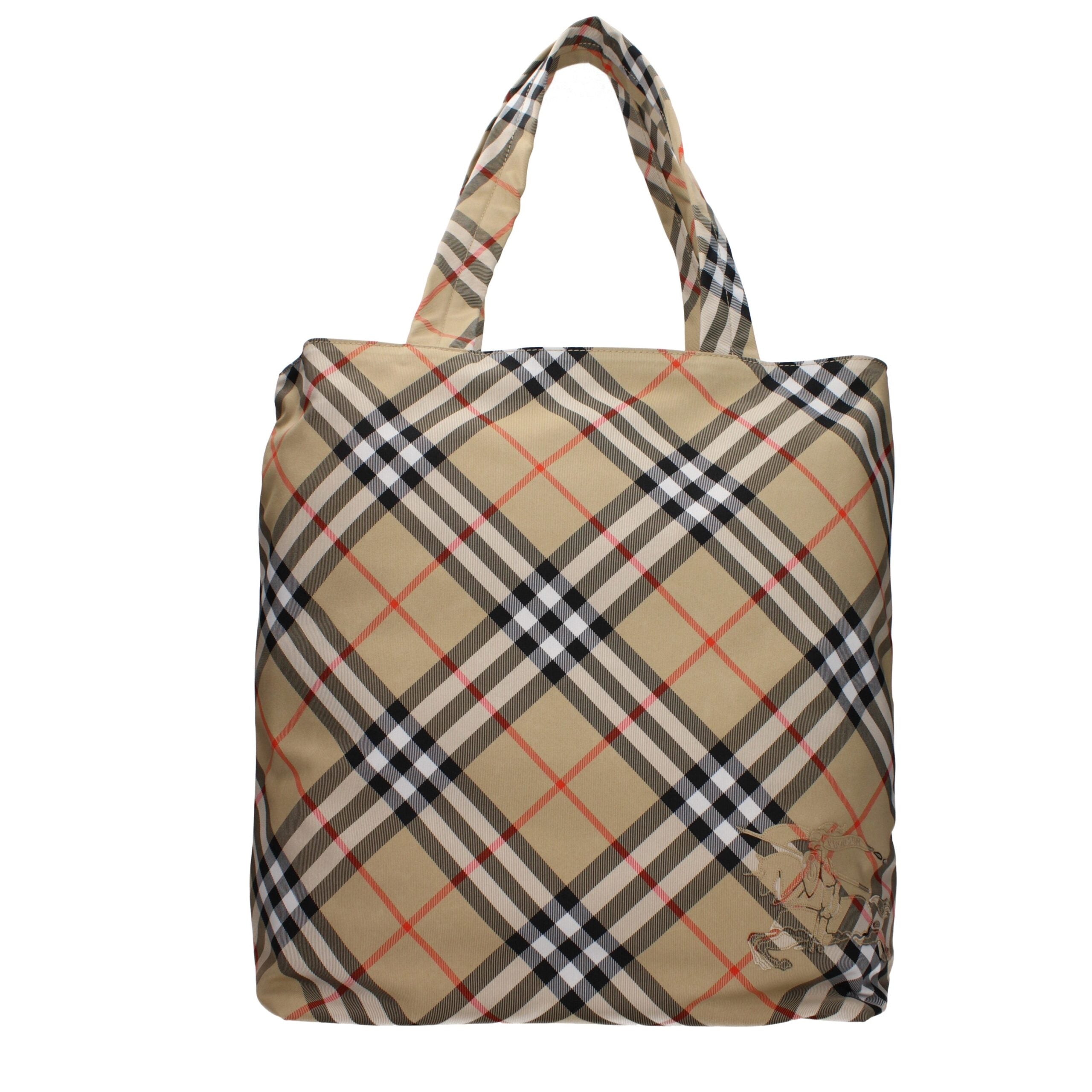 Burberry Beige Fabric Shoulder Bag