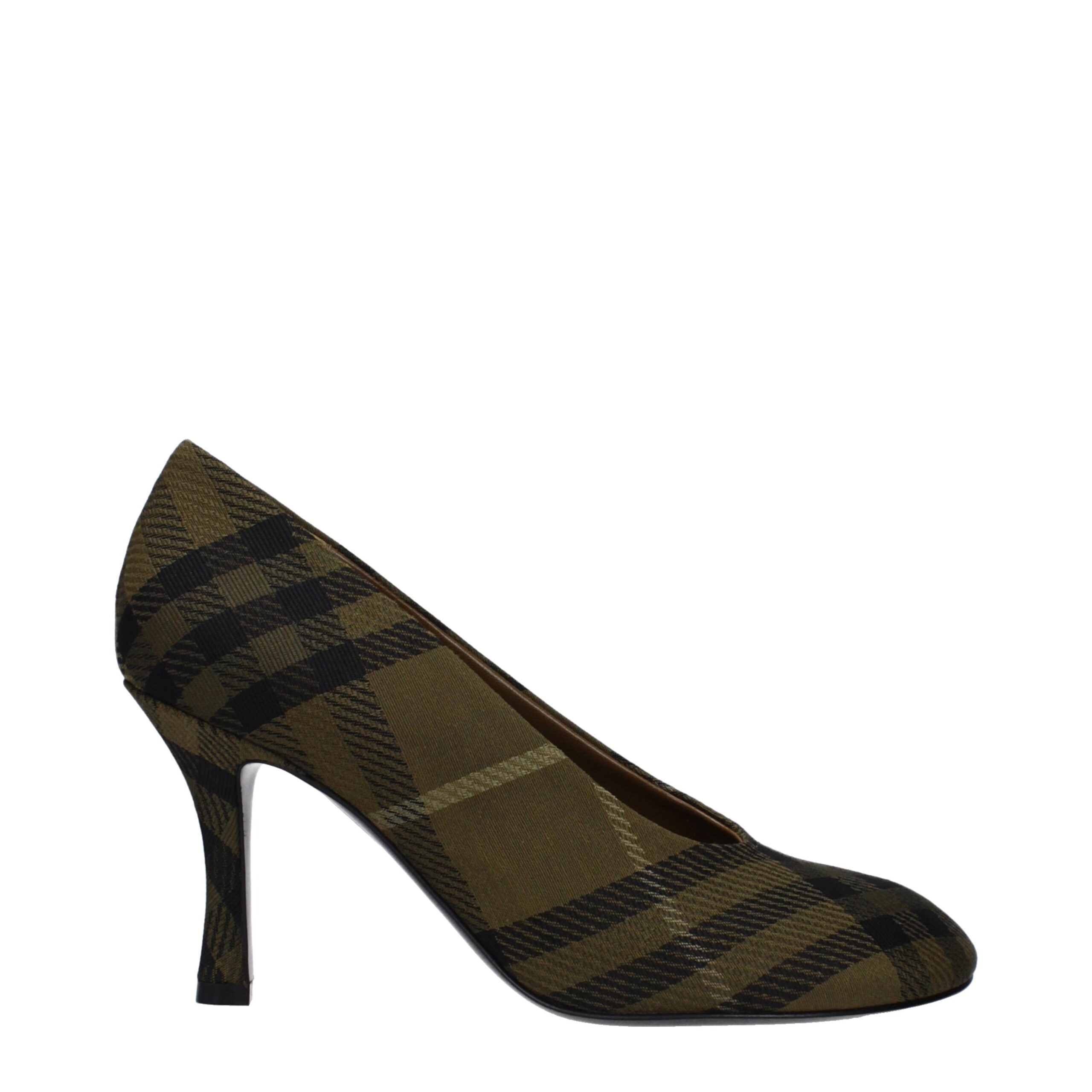 Burberry Green Fabric Broch