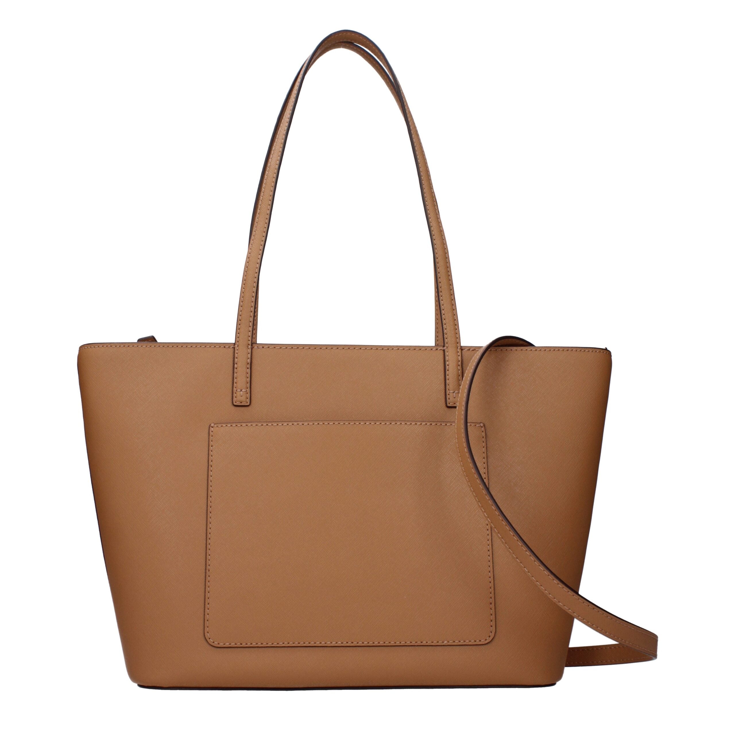 Tory Burch Brown Leather Shoulder Bag