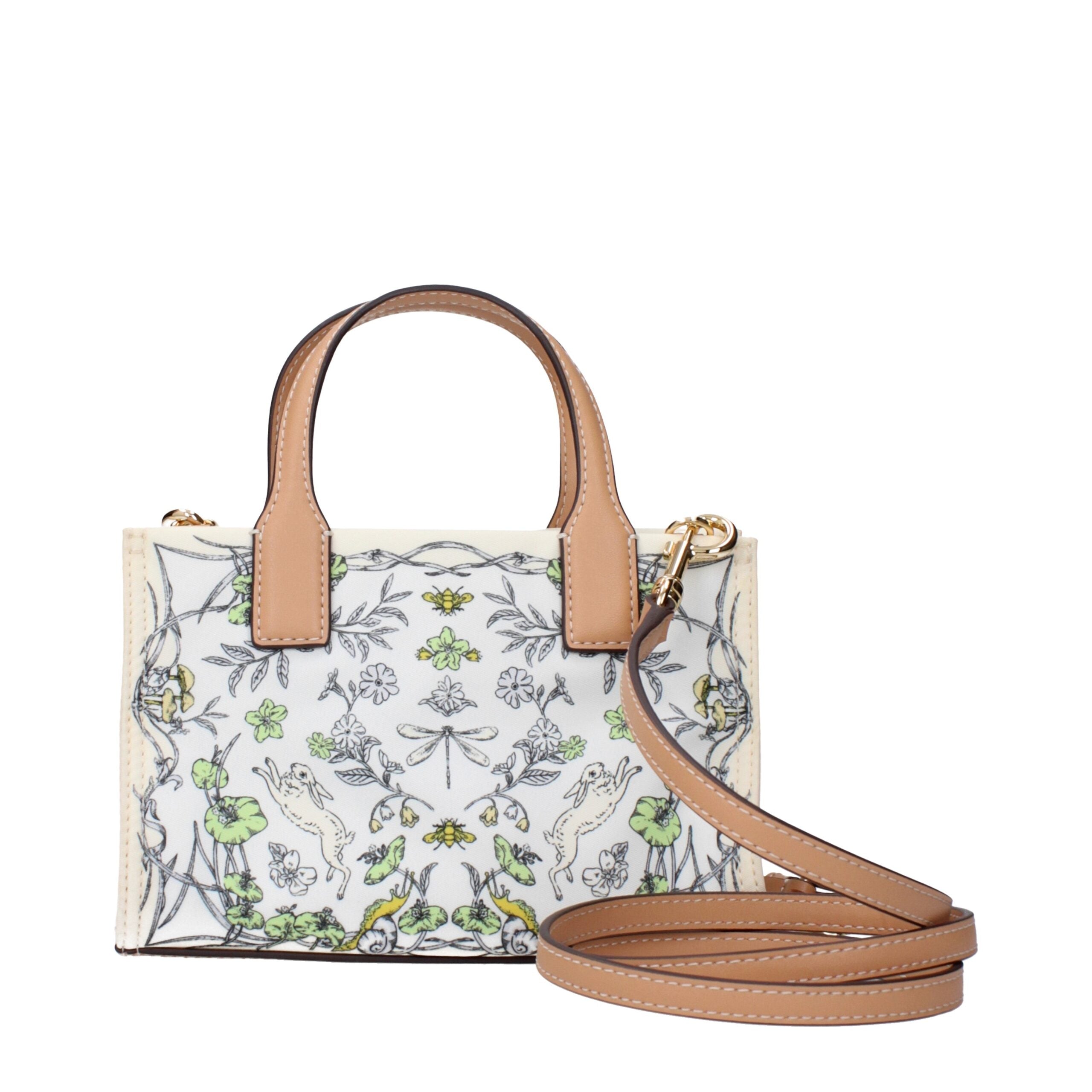 Tory Burch Beige Fabric Handbag