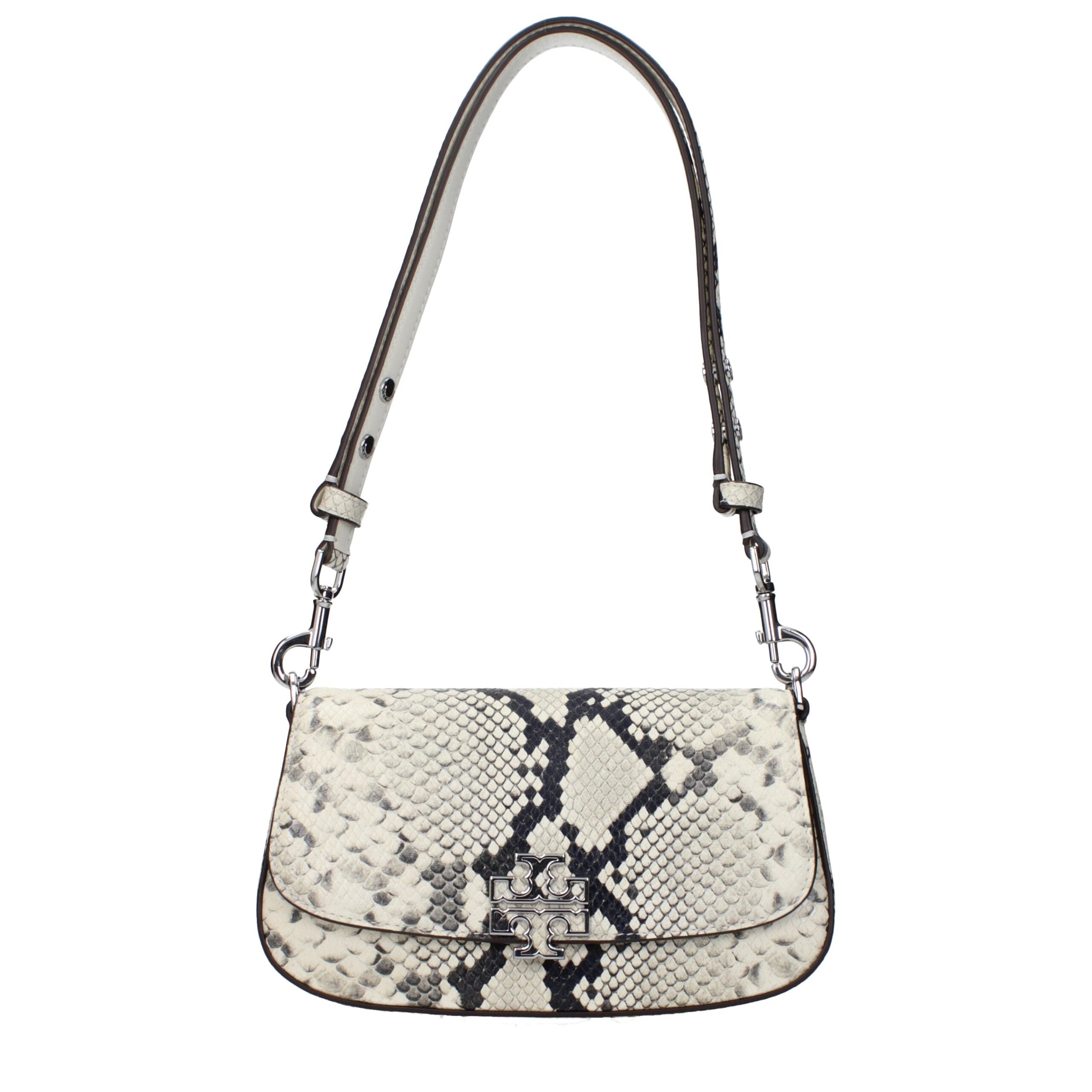 Tory Burch White Leather Shoulder Bag