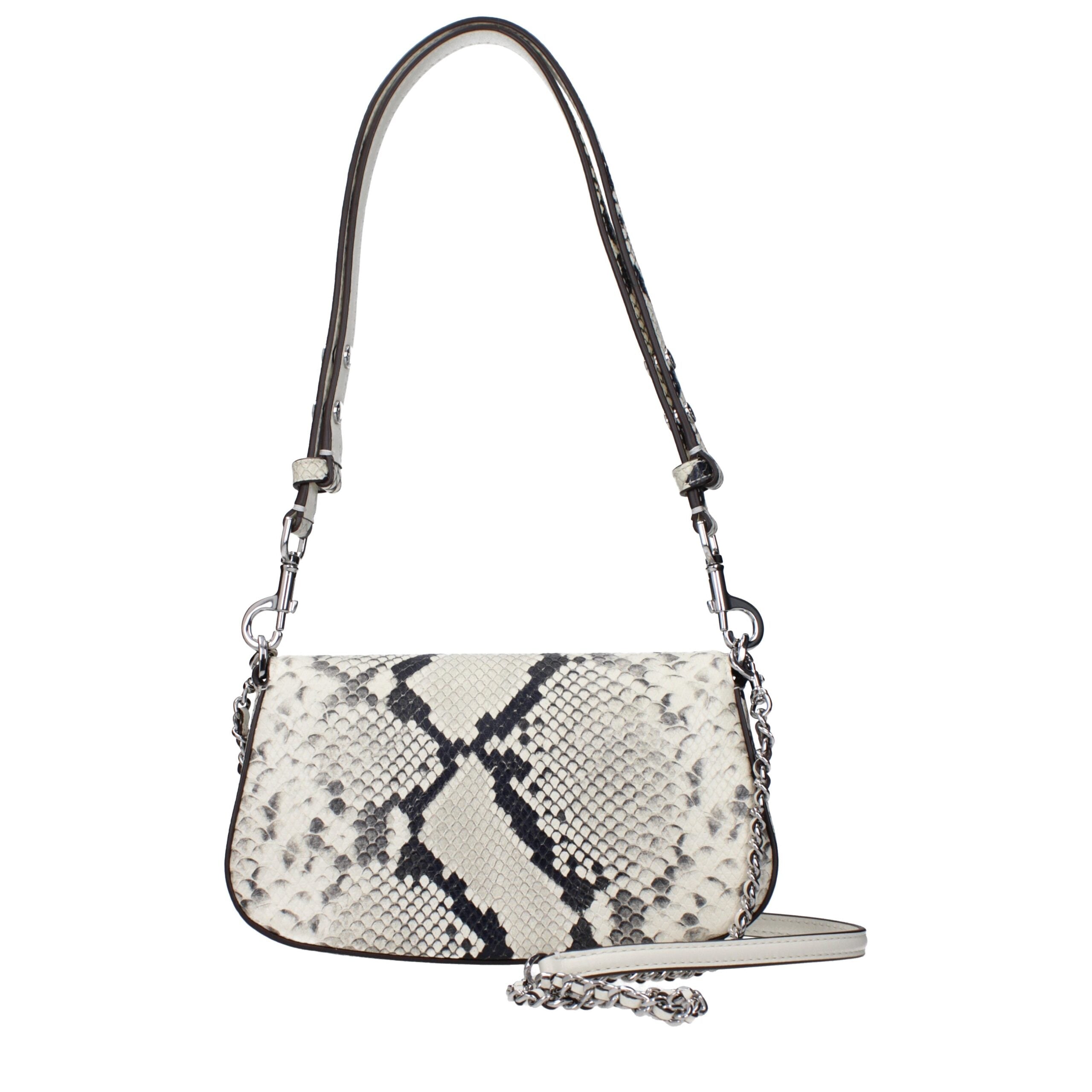 Tory Burch White Leather Shoulder Bag