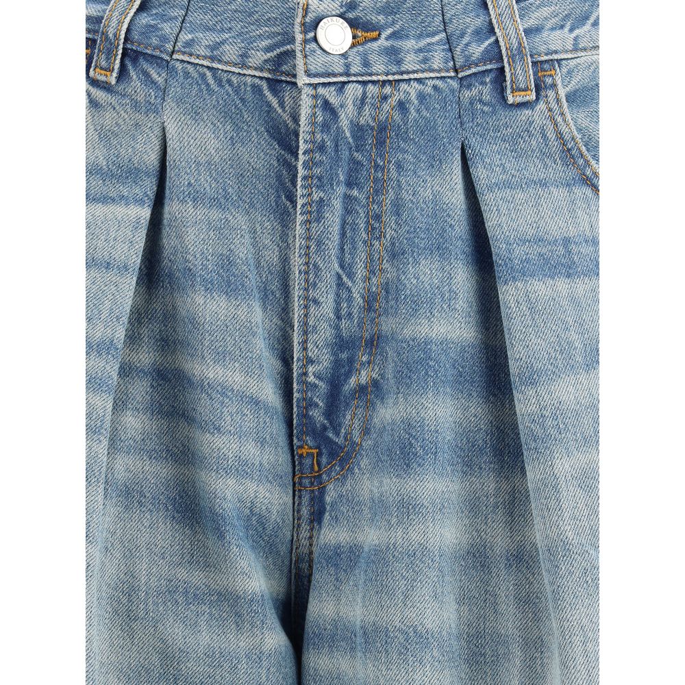 Haikure Blue Cotton Jeans Denim