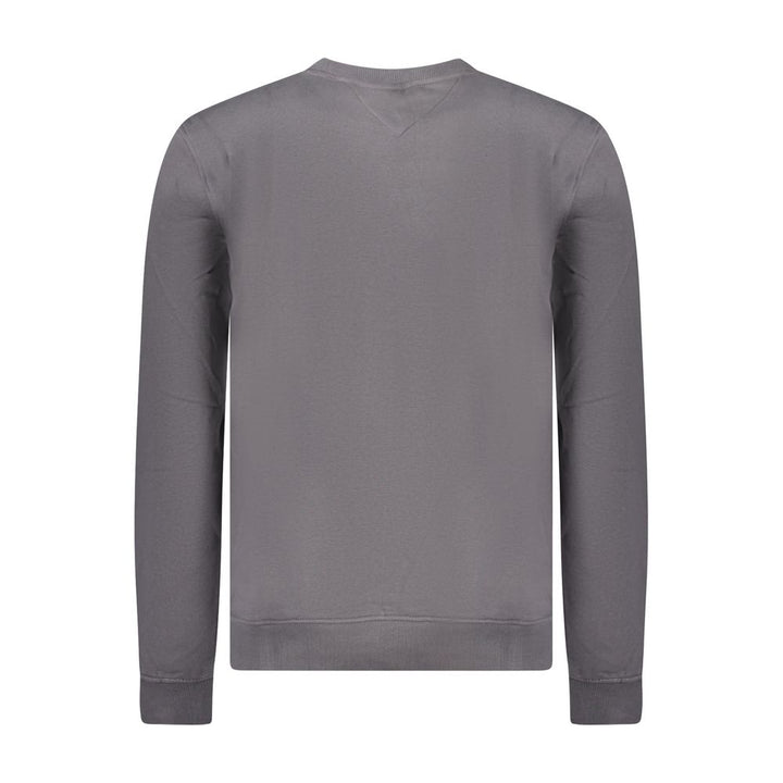 Tommy Hilfiger Gray Cotton Men Sweater