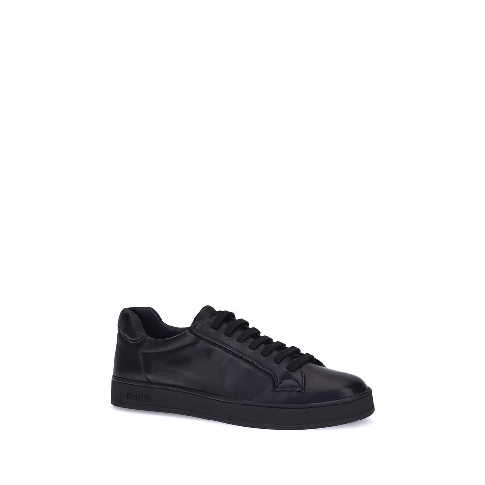 Church's Black Lamb Ovis Aries Aries Low Top Sneakers