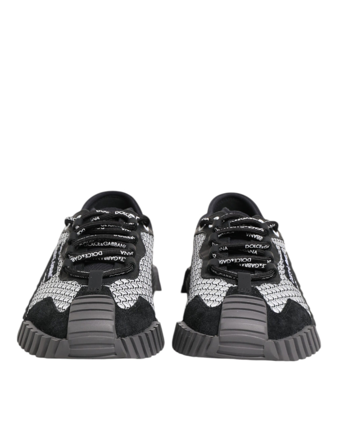 Dolce & Gabbana Multicolor Lace Up Low Top NS1 Sneakers Shoes