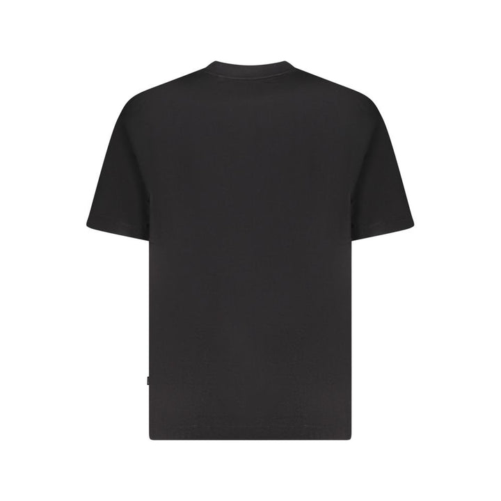 Guess Jeans Black Cotton Men Oversize T-Shirt