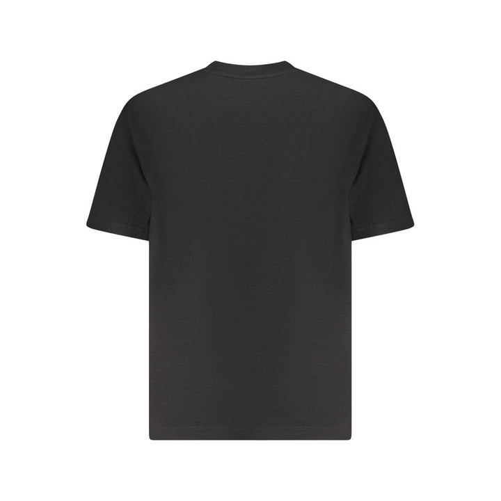 Guess Jeans Black Cotton Men T-Shirt