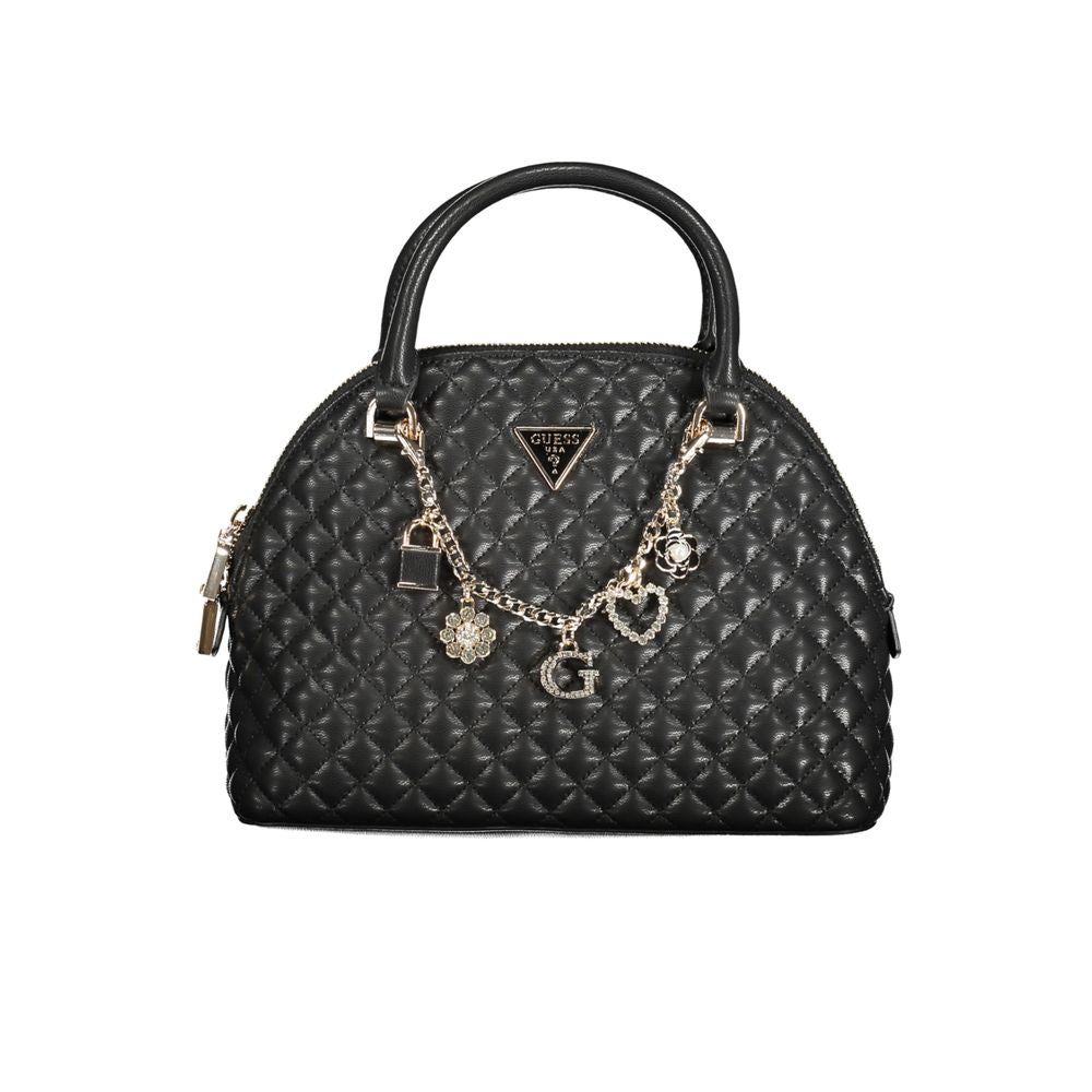 Guess Jeans Black Polyurethane Women Handbag