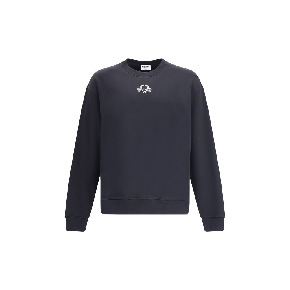 Moschino Black Cotton Sweatshirt