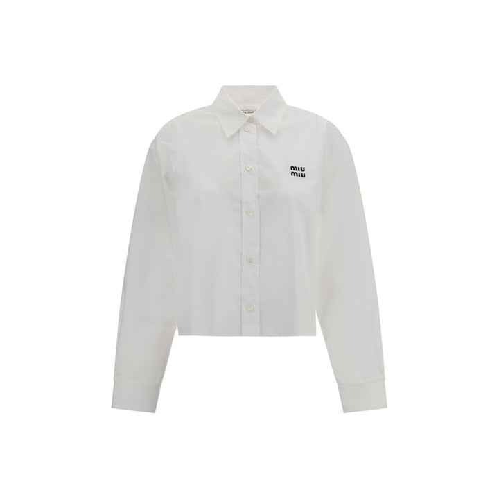 Miu Miu Cropped Shirt