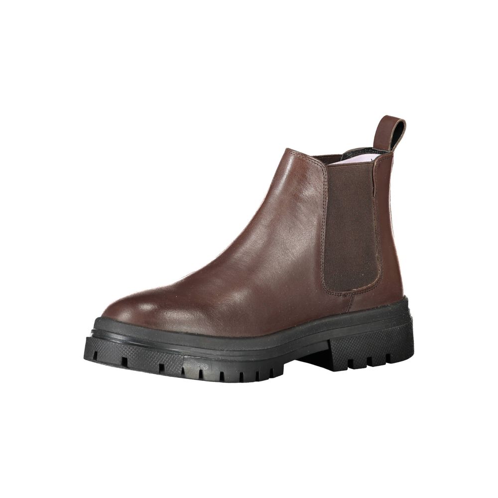 Levi's Marrone Leather Men Ankle Boot