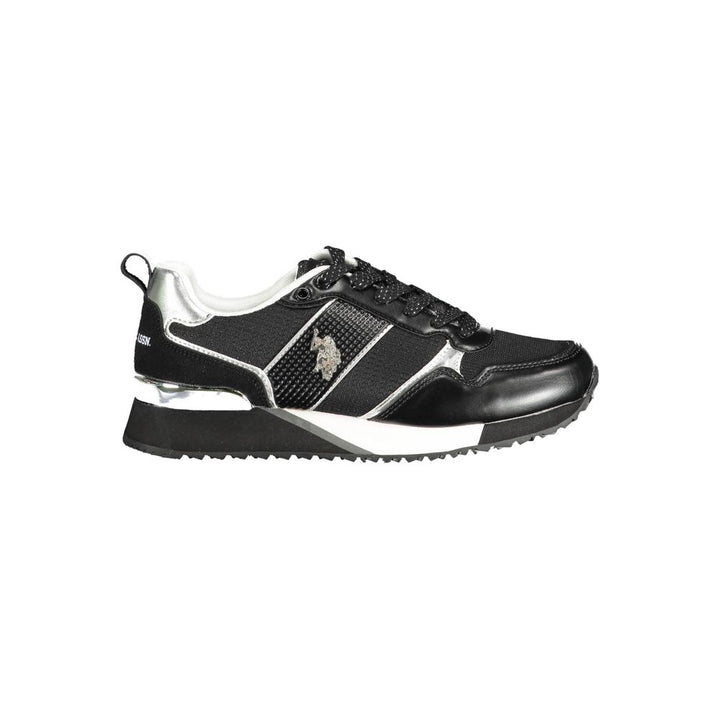U.S. POLO ASSN. White Polyester Sneaker