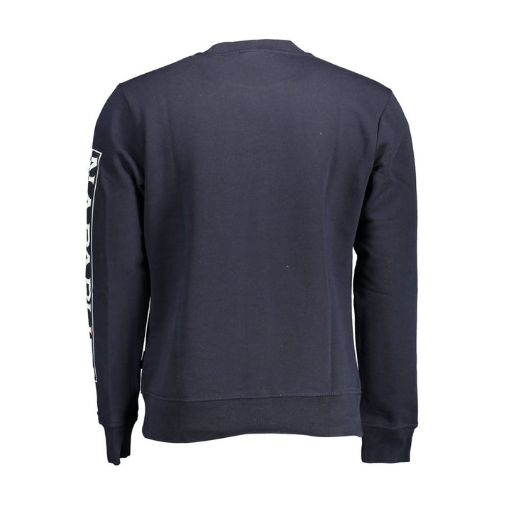 Napapijri Blue Cotton Sweater