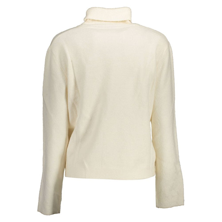 U.S. POLO ASSN. White Nylon Sweater