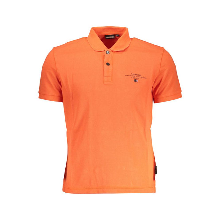 Napapijri Rosso Cotton Men Polo