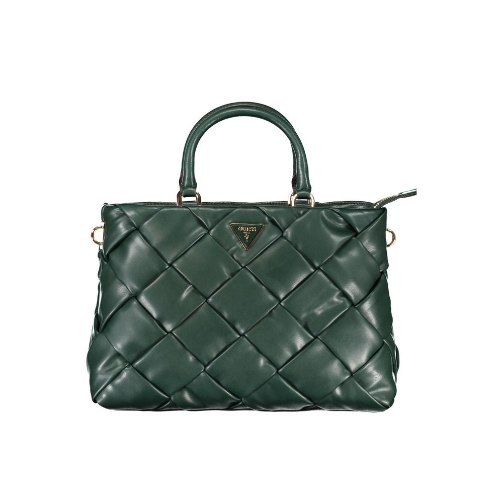 Guess Jeans Verde Poliuretano Women Backpack