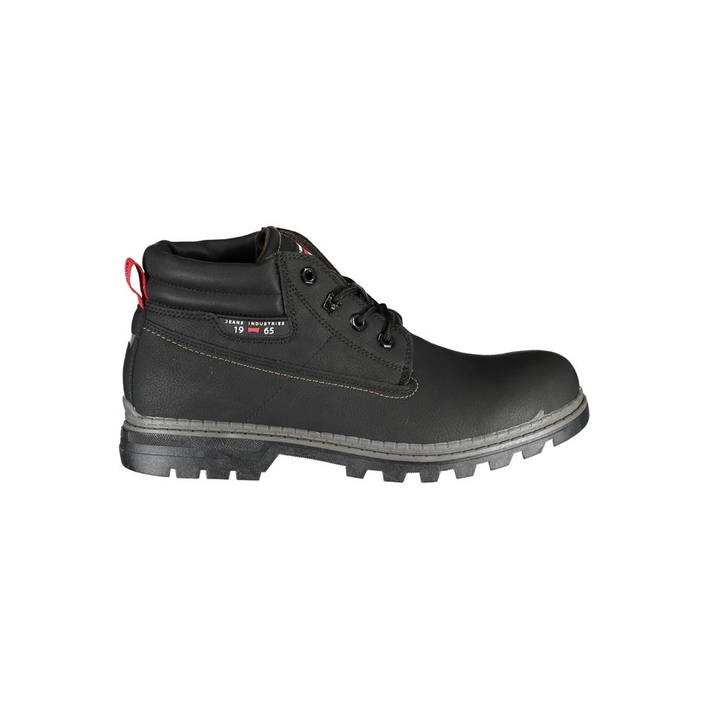 Carrera Nero Poliuretano Uomo Stivaletto