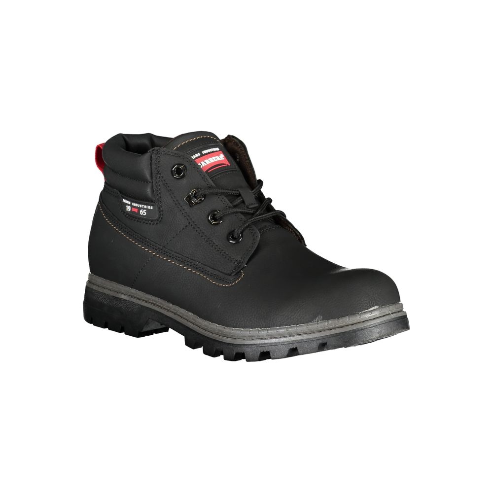 Carrera Nero Poliuretano Uomo Stivaletto
