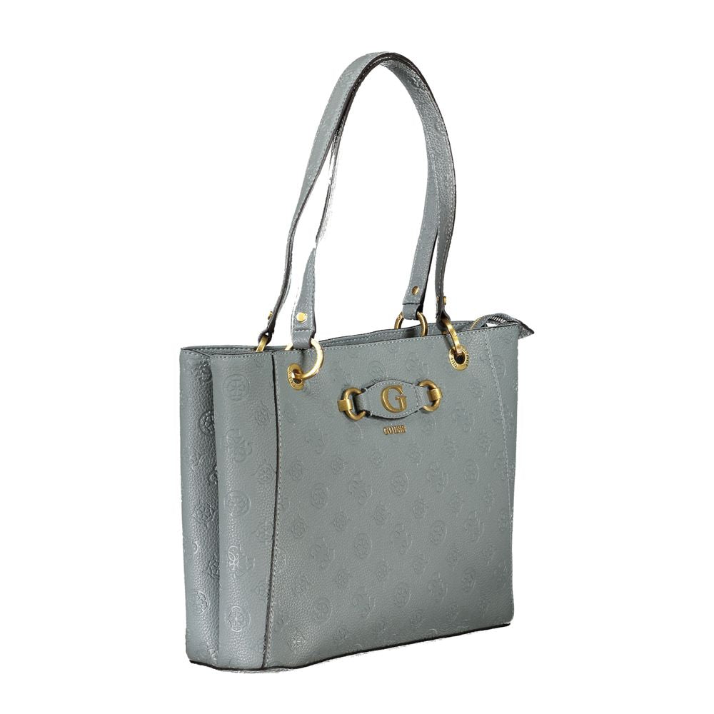 Guess Jeans Azzurro Polyurethane Women Handbag
