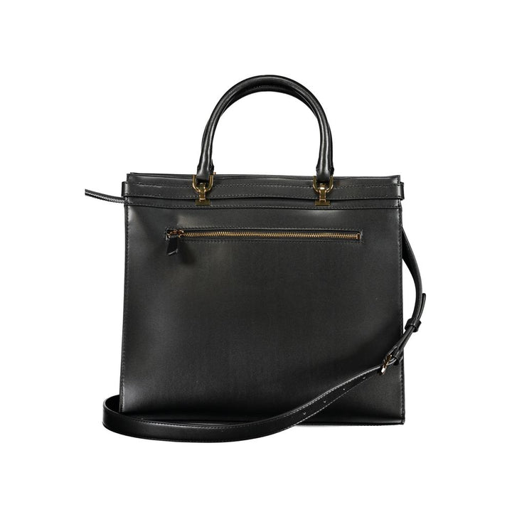 Guess Jeans Black Polyurethane Women Handbag