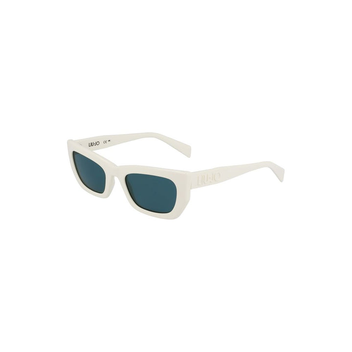 Liu Jo White Bio-Injected Women Sunglass