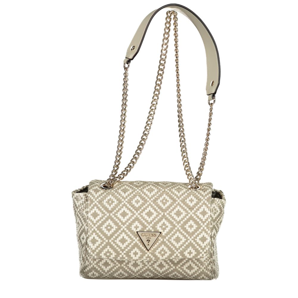Guess Jeans Grey Polyurethane Women Handbag